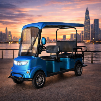 صورة دباب كهربائي عائلي 6 مقاعد بسقف